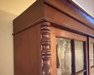 Federal Style 250 Yr. Old Walnut Stepback Cupboard
