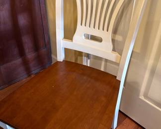 East West Furniture "Buttermilk & Cherry" Dining Set