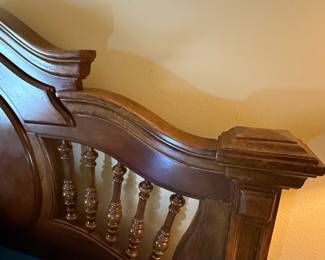 Colonial Revival Style Spindle Bed