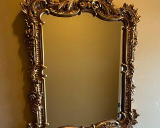Rococo Style Giltwood Wall Mirror