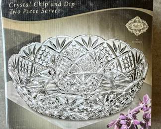 Shannon Crystal Dublin Chip and Dip Server