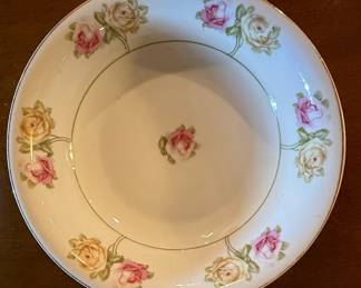 Z.S. & Co. Bavaria Pink Roses Soup Bowl