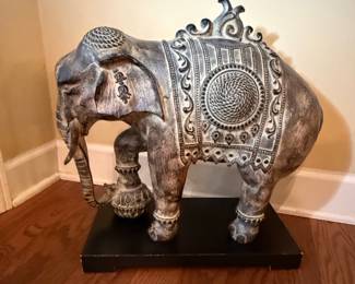 Teresa's Collections Boho Elephant Statue