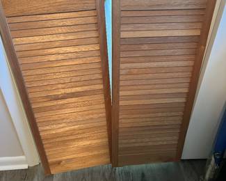 Swinging doors