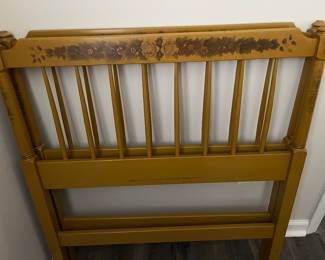 Hitchcock twin headboards and frames (2)