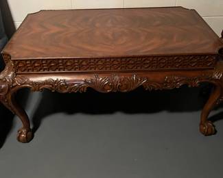 European ornate table