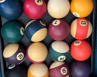 Pool balls