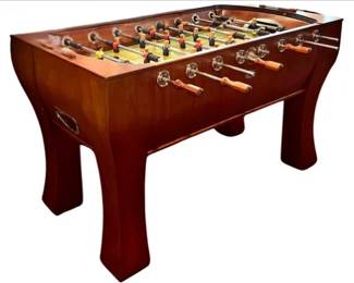 Vintage Sportscraft Wooden Foosball Table