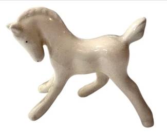 Mid Century Ceramic Horse Figurine