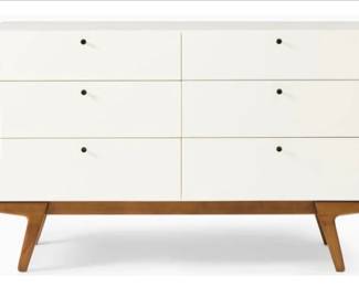 West Elm Modern Six Drawer Dresser