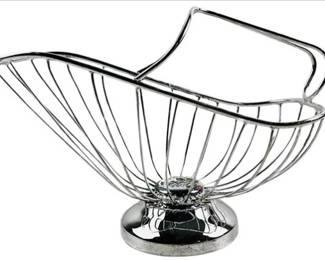 Silver Plated Wine Holder With Original Box - By Tempest