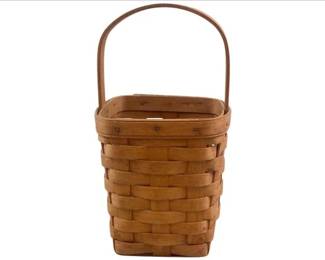 Longaberger Hand-woven Wood Basket / 1993