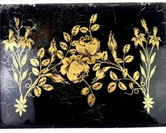 Vintage Reverse Glass Painting