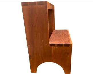 Library Maple Wood Step Stool