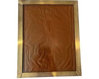 Deco Period Brass Frame With Velvet Backing