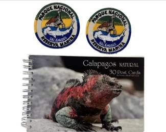Galapagos Photo Book & National Preserve Patches