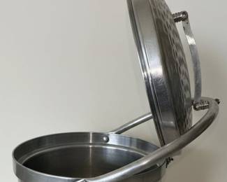 Italian Hammered Aluminum Ice Bucket