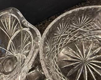 Waterford Style Crystal Bowls