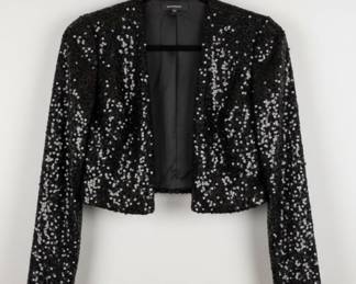 R&M Richards Sequin Bolero Jacket