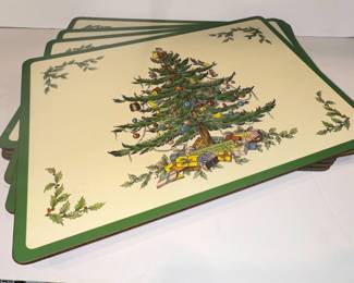 Pimpernel Spode Christmas Tree Placemats