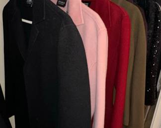 Assorted Women's Wool Blend Blazers and Coats