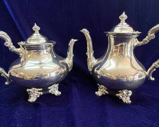 Reed & Barton Regent 5600 Silver Plated Teapots
