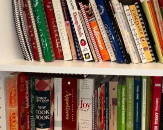 Assorted Vintage and Modern Cookbooks