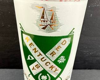 1970 Kentucky Derby Commemorative Glass
