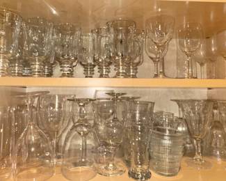Assorted Glassware