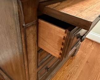Stanley Furniture Style Three-Drawer Nightstand