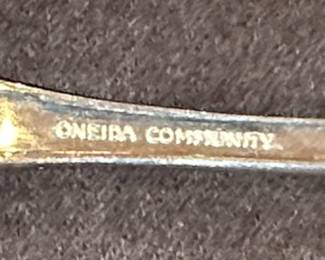 Oneida Community Silverplate Flatware Serving Set
