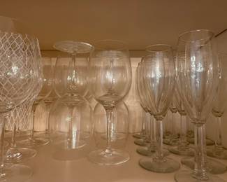 Clear Glass Martini Glasses Style