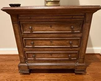 Stanley Furniture Style Three-Drawer Nightstand