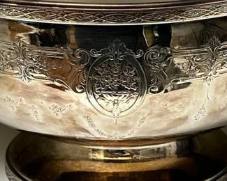 Wilcox Silver Plate Punch Bowl
