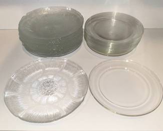 Assorted Glass Dinnerware