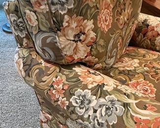 Laws Interiors Style Floral Upholstered Armchair