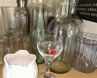 Assorted Glassware