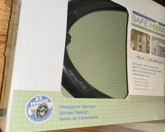 Franklin Brass Providence Collection Towel Ring and Safe Home Designer Series Oval Grab Bar