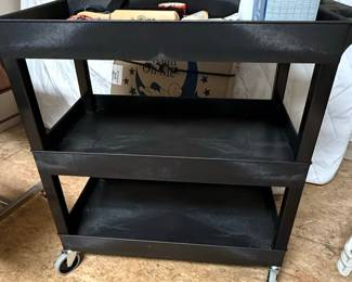 Luxor 3-Shelf Utility Cart