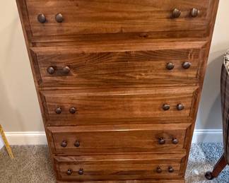 Amish Style Five-Drawer Chest