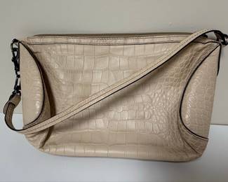 Cole Haan Crocodile Embossed Crossbody Bag