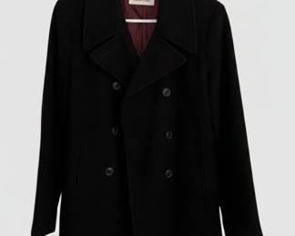 Calvin Klein Double-Breasted Pea Coat