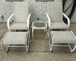 Telescope Casual Sling Patio Set Style