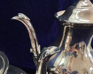 Reed & Barton Regent 5600 Silver Plated Teapots