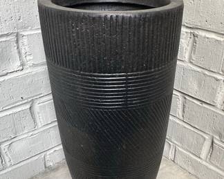 Modern Tall Grooved Planter Style
