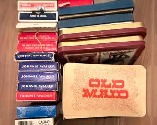 Vintage Board Game and Playing Card Collection