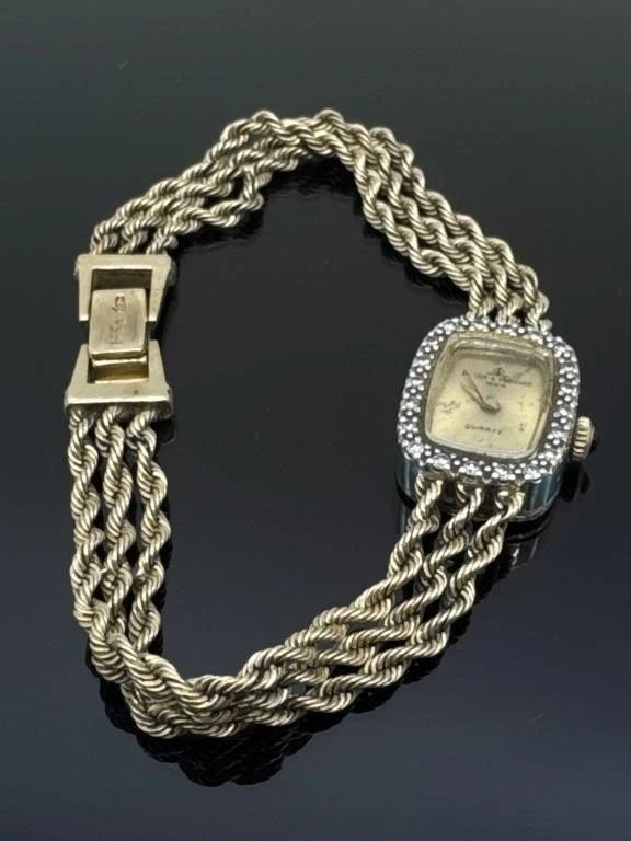 baum and mercier 14k watch