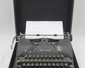 smith corona typewriter