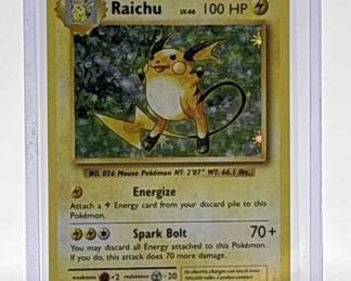 raichu pokemon card