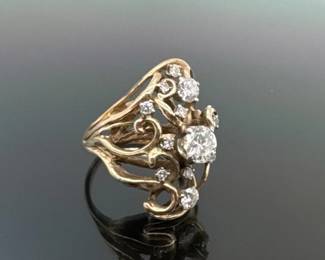 antique diamond ring